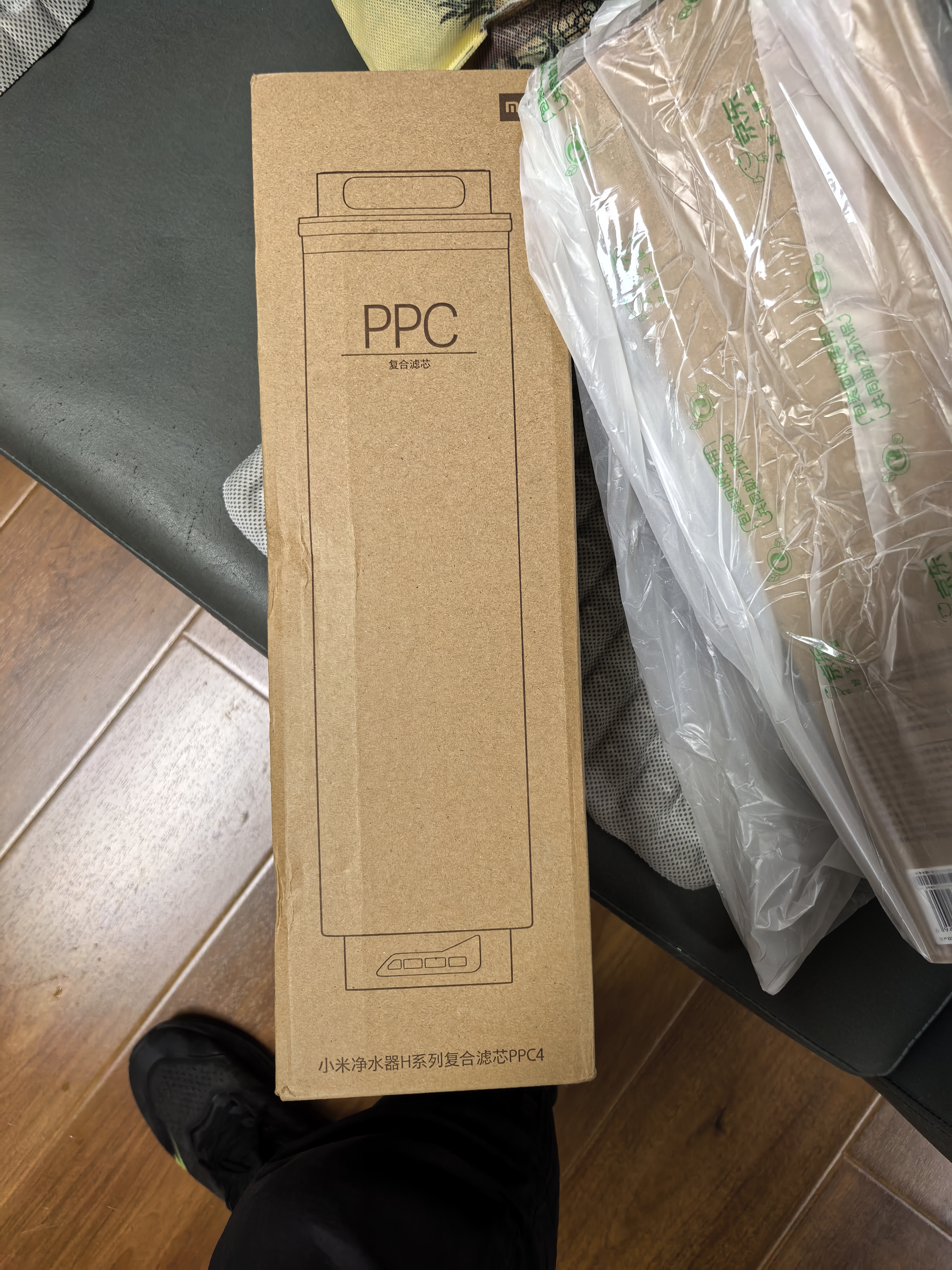 米家小米净水器H系列复合滤芯PPC4 3合1复合滤芯 高效自来水过滤 适用小米净水器H1000G 实拍图