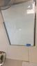 得力(deli)90*60cm悬挂白板 白板写字板 黑板 磁性悬挂式小白板 实心纤维板芯黑板 教学家用白板 92608 实拍图