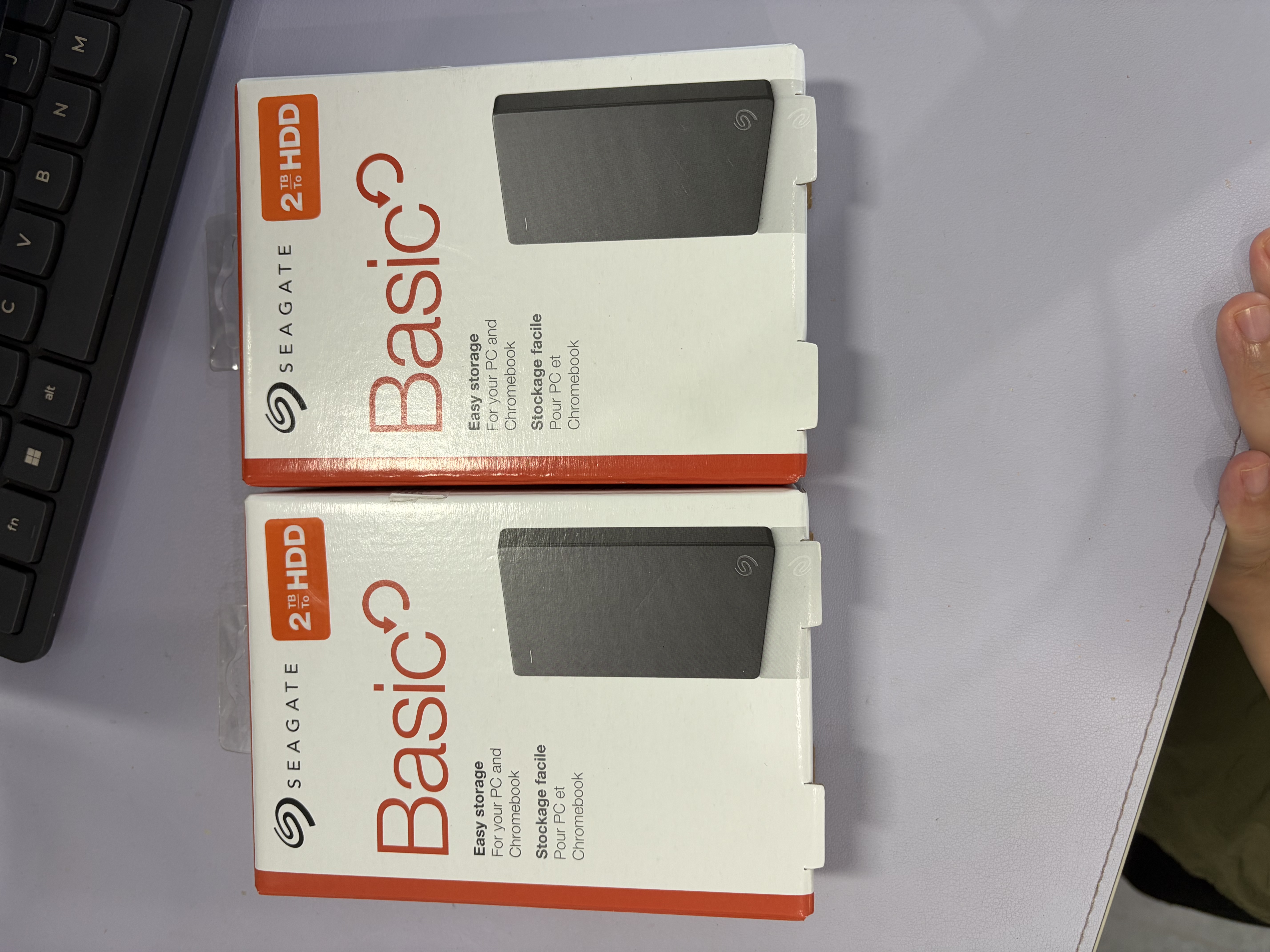 希捷（SEAGATE）移动硬盘2TB USB3.0 简系列2.5英寸 黑色 机械硬盘 便携大容量 笔记本电脑外接 外置办公 数据恢复 实拍图