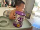 a2奶粉紫白金澳版A2蛋白+DHA 2段小罐400g试用装【批批严检】 实拍图