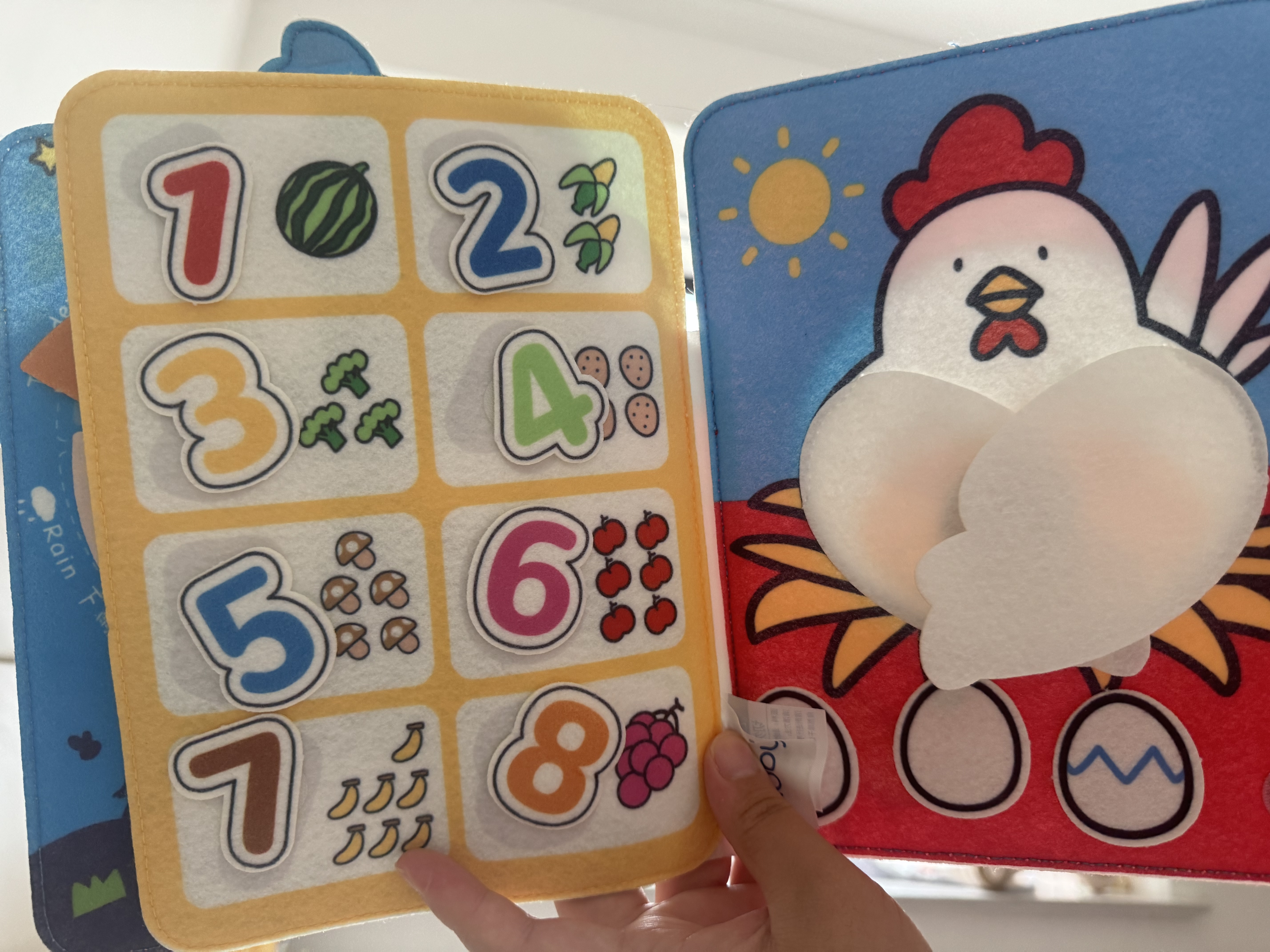 澳贝（auby）宝宝布书婴幼儿忙碌玩具1-3岁农场安静土豪撕撕书可啃咬蒙氏早教 实拍图