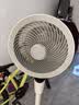 艾美特（AIRMATE）【天鹅MAX】空气循环扇直流变频家用大风力电风扇卧室轻音一级能效负离子净化语音落地扇 SRDI151 实拍图
