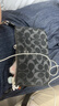 蔻驰（COACH）【品牌直供】女士NOLITA 19经典标志单肩手提麻将包黑色CCZ48 实拍图