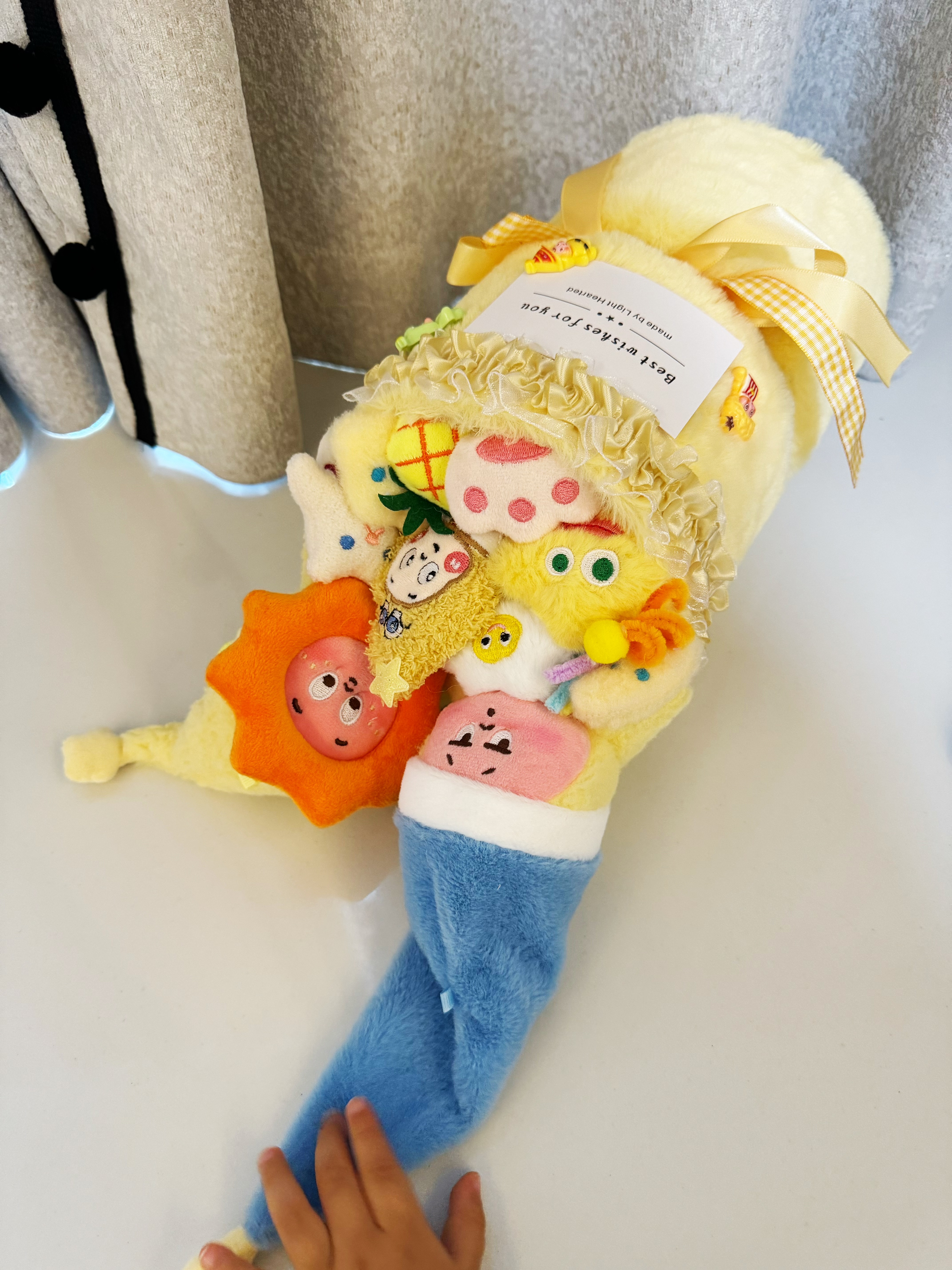 京东鲜花可爱星星人公仔玩偶花束成品创意生日礼物女生送女友闺蜜儿童毕业 实拍图