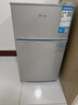 志高（CHIGO）小冰箱迷你小型家用冷藏冷冻两用宿舍出租房用双门办公室电冰箱节能省电 【店长推荐】48L银色【一级能效丨全国联保】 实拍图
