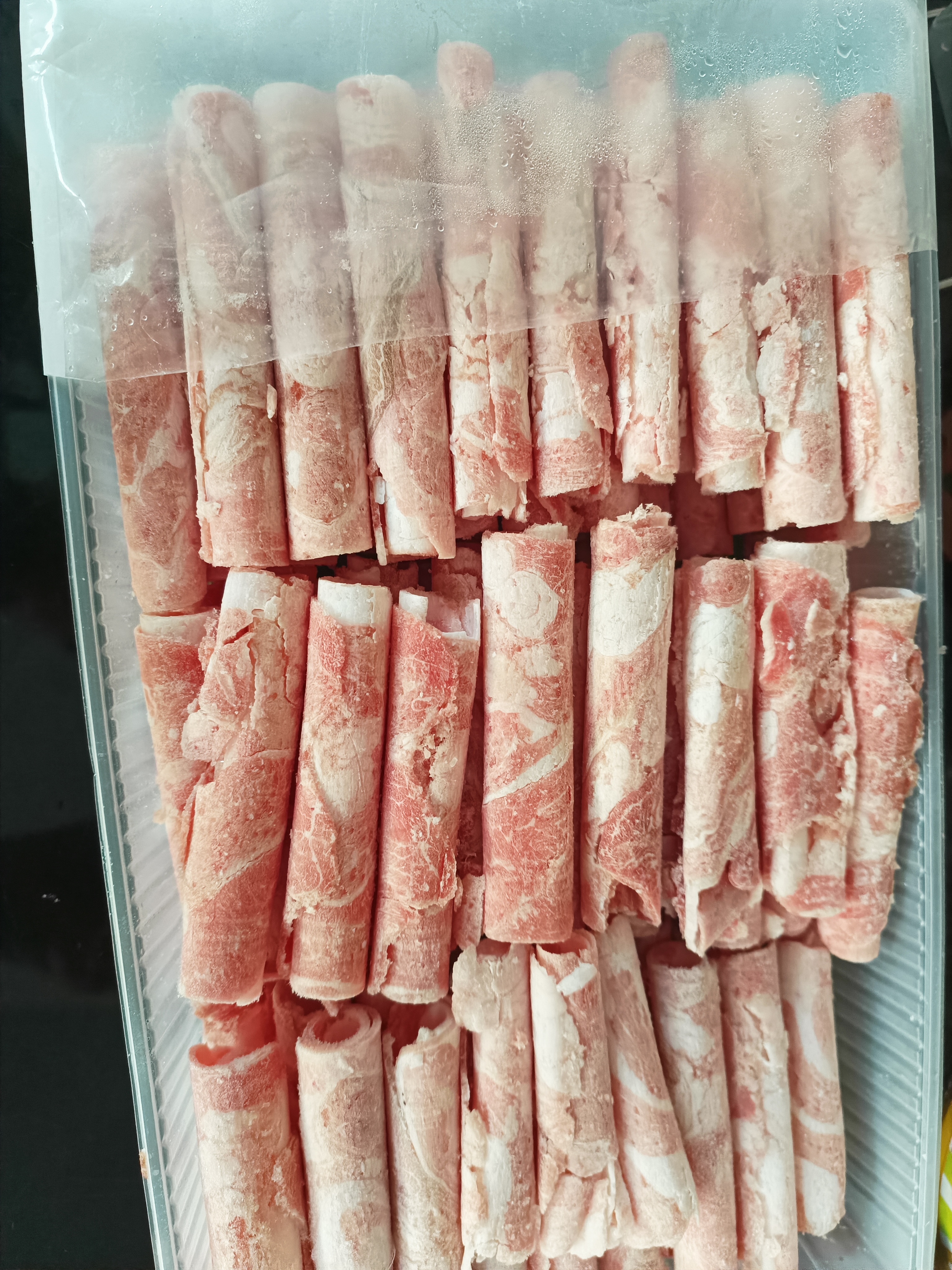 恒都  国产原切羊肉卷 净重2斤 冷冻 羊肉片 火锅食材 羊肉生鲜 实拍图