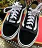 VANS范斯官方 升级款ComfyCush Old Skool经典黑运动鞋VN0A3WMAVNE 黑色 40 实拍图