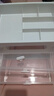 京东物流 化妆品收纳盒梳妆台置物架桌面高级感整理抽屉柜 中号3层（2层抽屉+1层顶部置物架） 透明白 实拍图