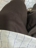 优衣库麻混纺舒适短裤女装26春夏新款485251 37 栗色 M 实拍图