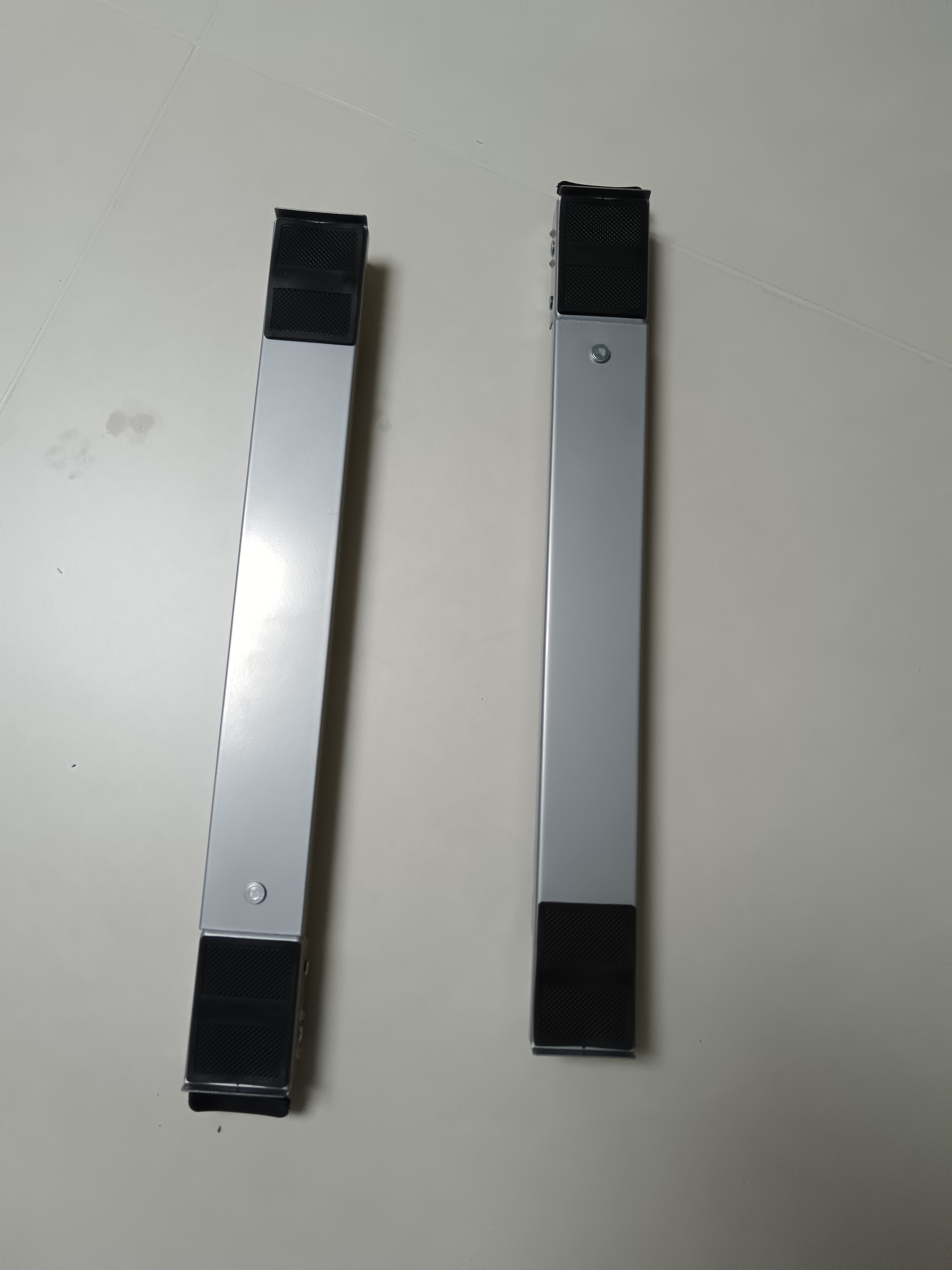 昂图洗衣机底座冰箱架子万向轮可移动置物架通用滚筒波轮全自动防震垫高支架脚垫脚架家具家电搬家滑轮 万向银灰24轮【可伸缩+刹车设计】 无规格 实拍图