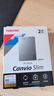 东芝（TOSHIBA）2TB 移动硬盘机械 Slim系列 USB3.2 Gen 1 2.5英寸 银色 兼容Mac 金属超薄 密码保护 轻松备份 实拍图
