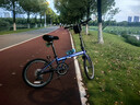 大行（DAHON）经典D6折叠自行车20英寸6速成人休闲单车 KBC061 青草绿 20英寸 实拍图