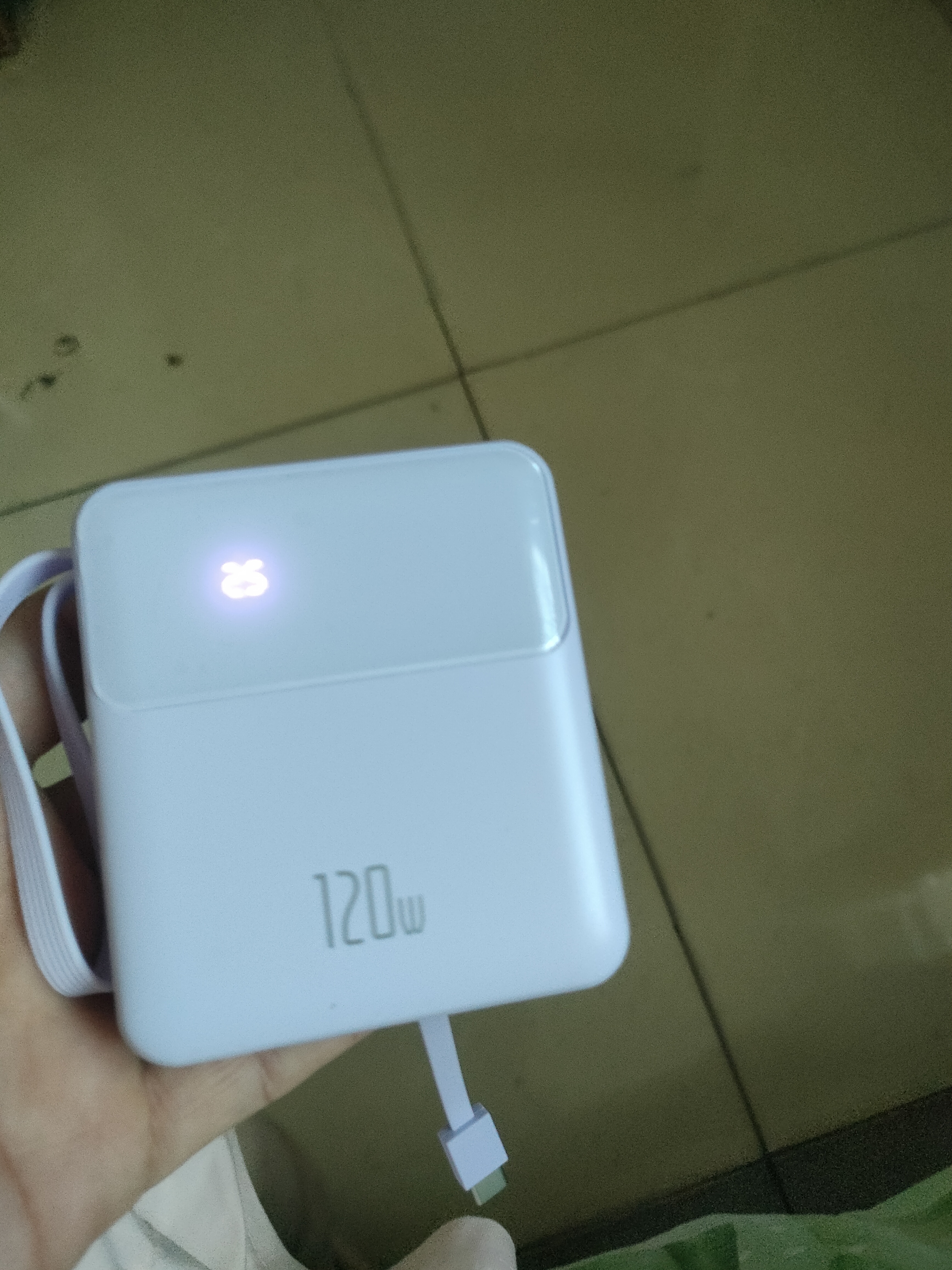 3C认证充电宝20000毫安自带线超级快充可上飞机移动电源适用小米 紫丨标准版丨普通快充丨提速333% 【极速发货/次日达】可飞机高铁 实拍图