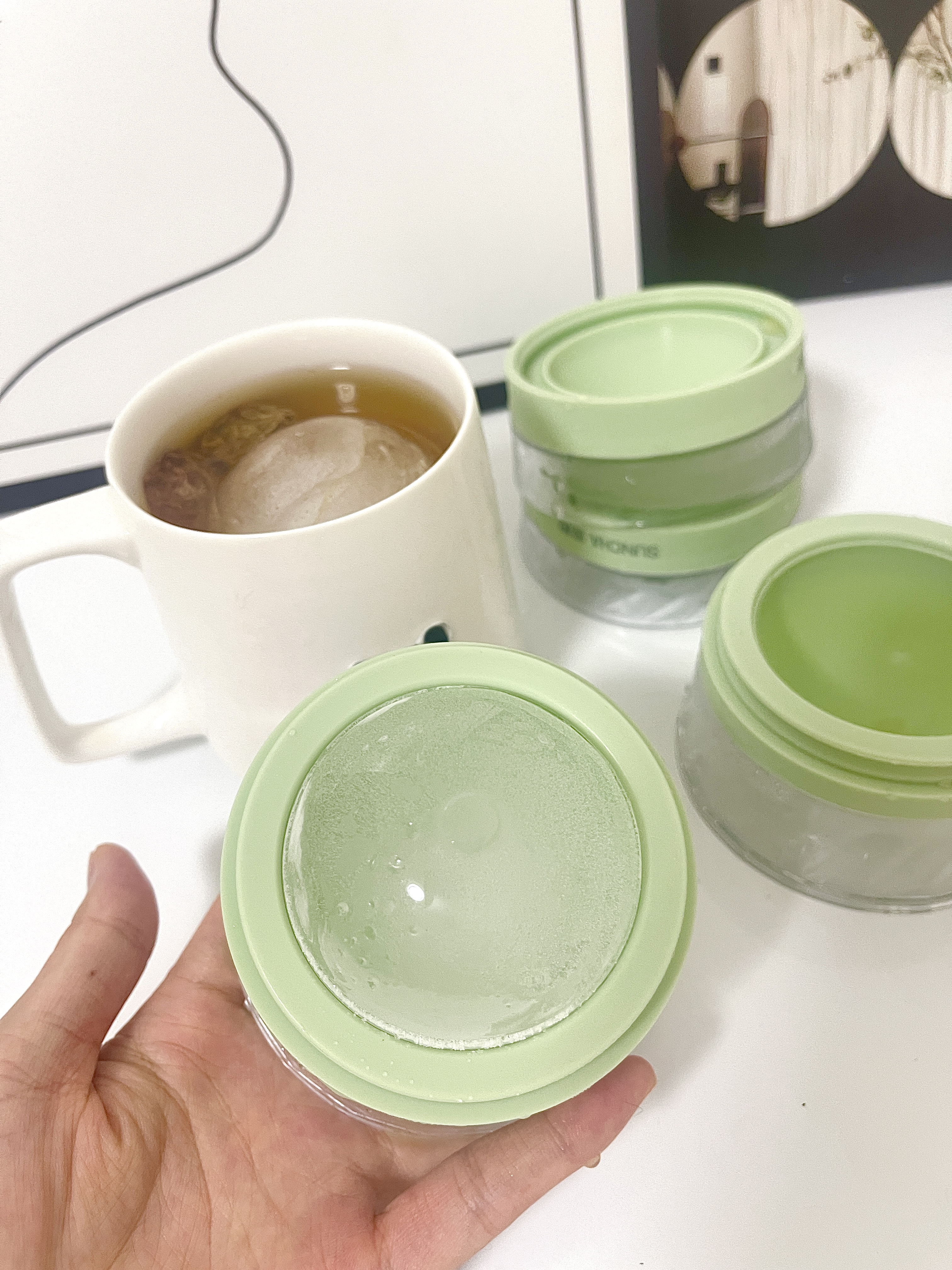 双枪（Suncha）冰球模具威士忌圆冰格家用制冰神器食品级硅胶大球形模具2只装 实拍图