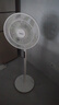 美的（Midea）【幸运草安睡1S】直流变频语音遥控电风扇家用卧室静音落地式风扇台式抗菌大风力一级能效节能电扇 实拍图