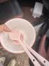 【天天低价】新款釉下彩陶瓷碗餐具套装少女心ins风陶瓷碗勺 蝴蝶结4碗 实拍图