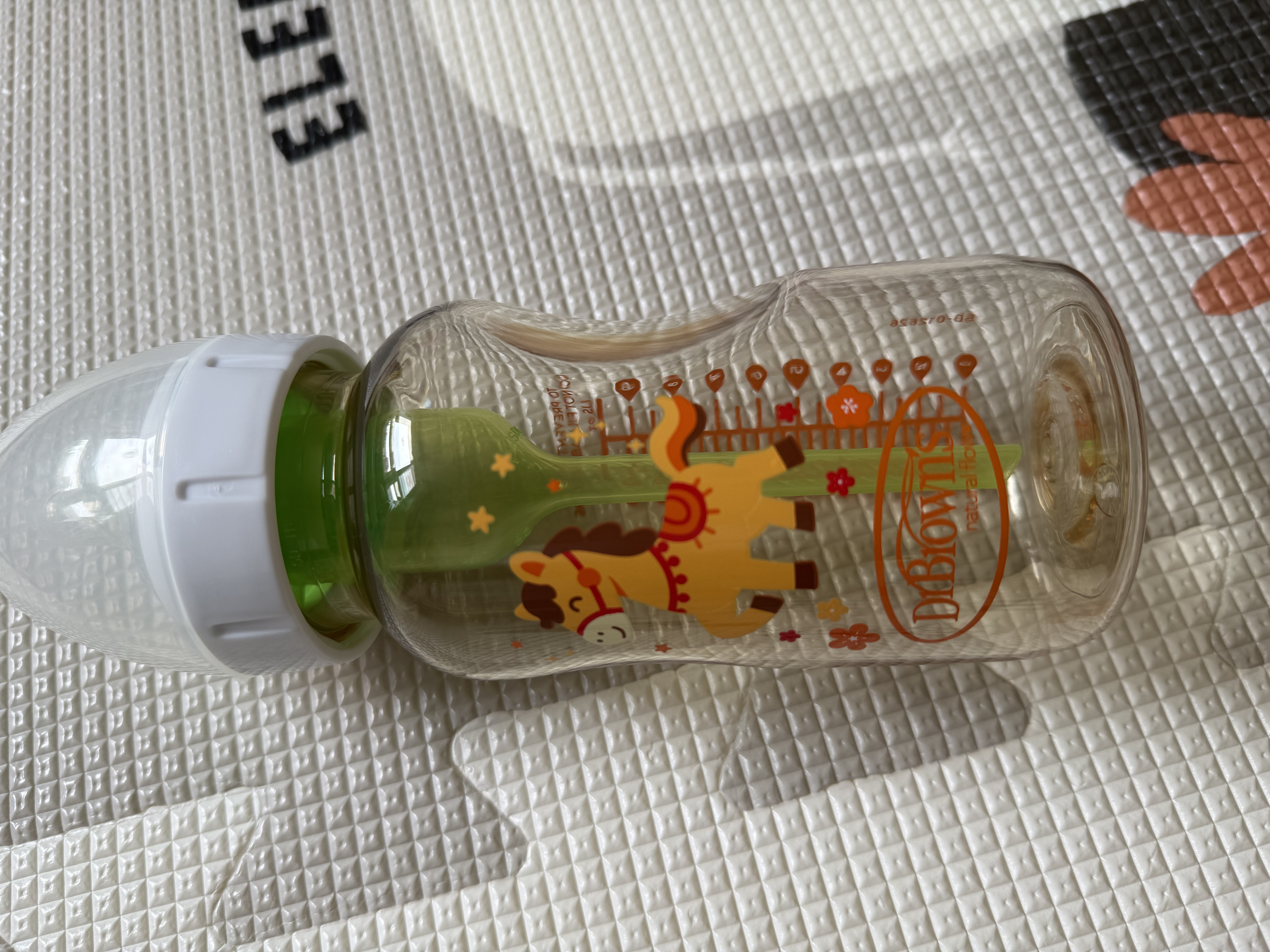 布朗博士PPSU婴儿奶瓶3-6个月防胀气防呛宽口径270ml 马年限定款 实拍图