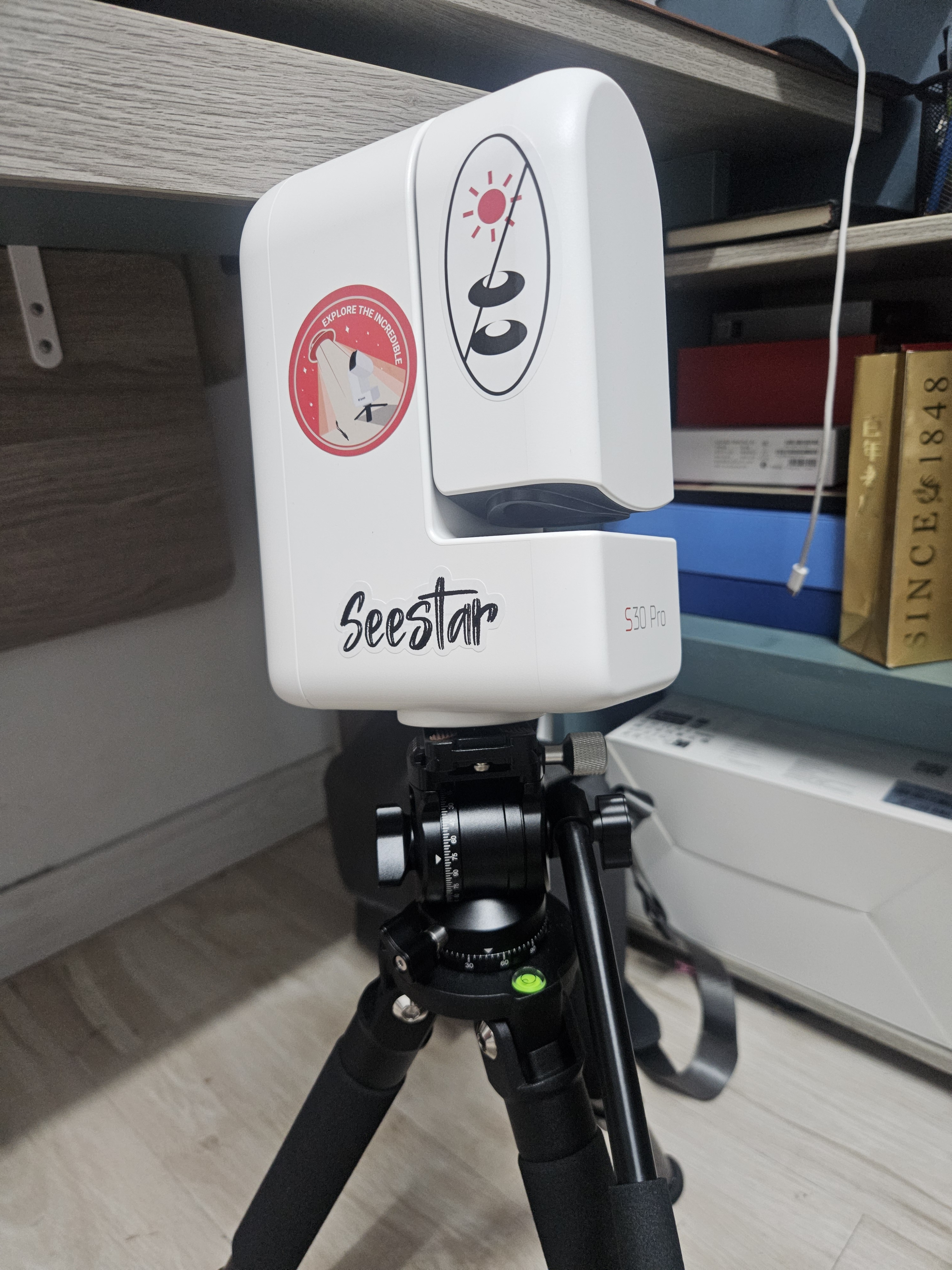 ZWO振旺Seestar S30Pro智能天文望远镜专业级相机摄影赤道仪自动寻星 S30 Pro+TC20脚架+TH10云台 实拍图