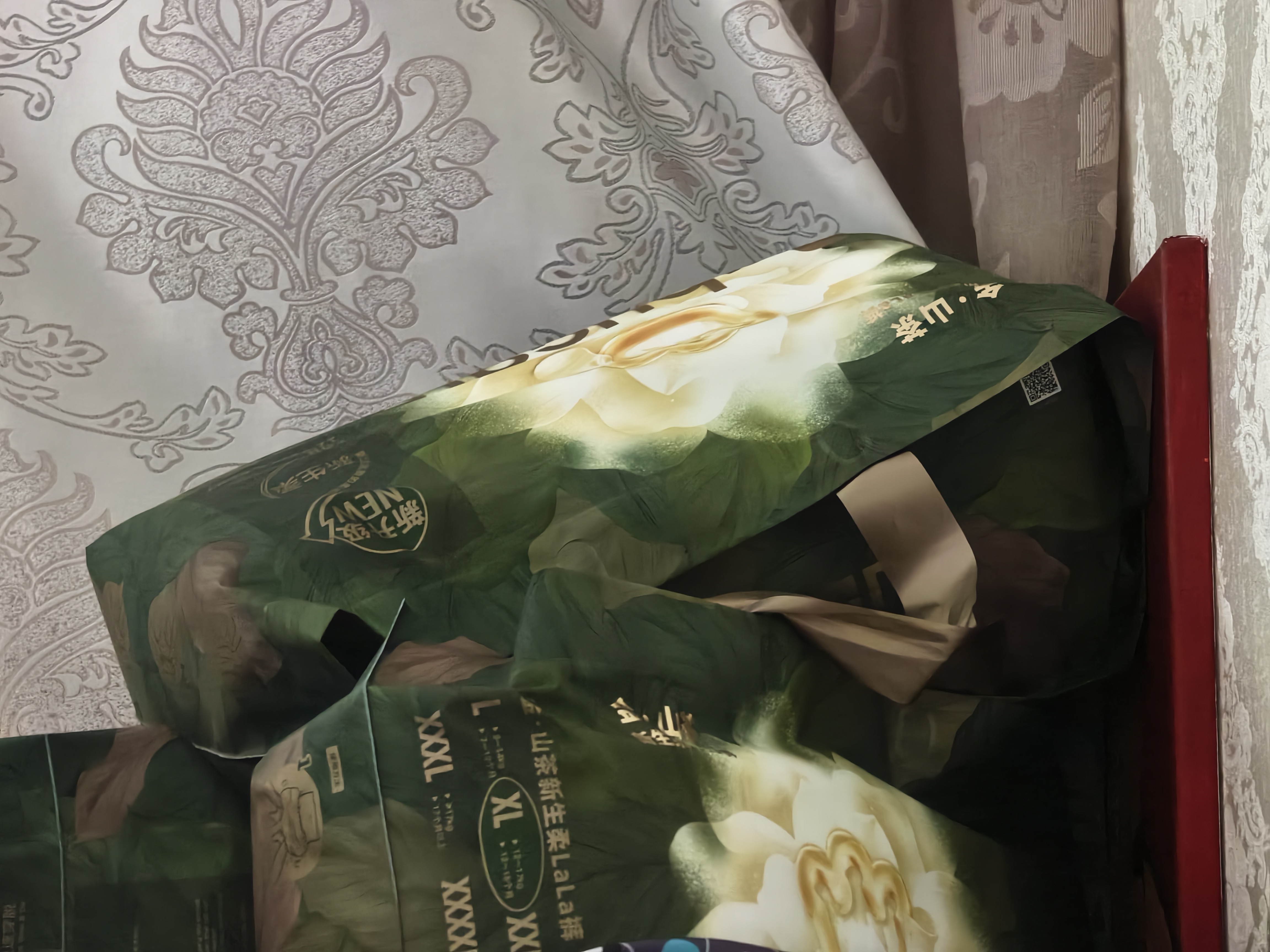 babycare金山茶花拉拉裤XL34片(12-17kg)婴儿尿不湿超薄透气新生柔花苞裤 实拍图