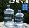 PC加厚纯净水桶QS认证食品级家用矿泉水桶手提式饮水机桶储水 PC水桶1个18.9L 实拍图