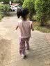 拉夏贝尔女童套装夏季新款休闲舒适两件套小女孩飞袖粉色甜美童装 夏日甜心蓝 140 建议身高131cm-140cm 实拍图