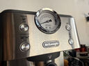 德龙（Delonghi）咖啡机 意式半自动家用15Bar泵压专业压力计 美式咖啡 快速加热技术 可调式奶泡 金属机身EM450.M 银色 小巧机身 稳定压力 定制杯量 自动关机 实拍图