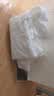 立蒙（LIMENG）男女装素色180g全棉短袖t恤圆领宽松体恤打底衫 白色 M 实拍图