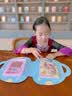 尚美贝贝公主化妆包手工diy安静书换装贴纸儿童化妆玩具3-6女孩生日礼物 实拍图