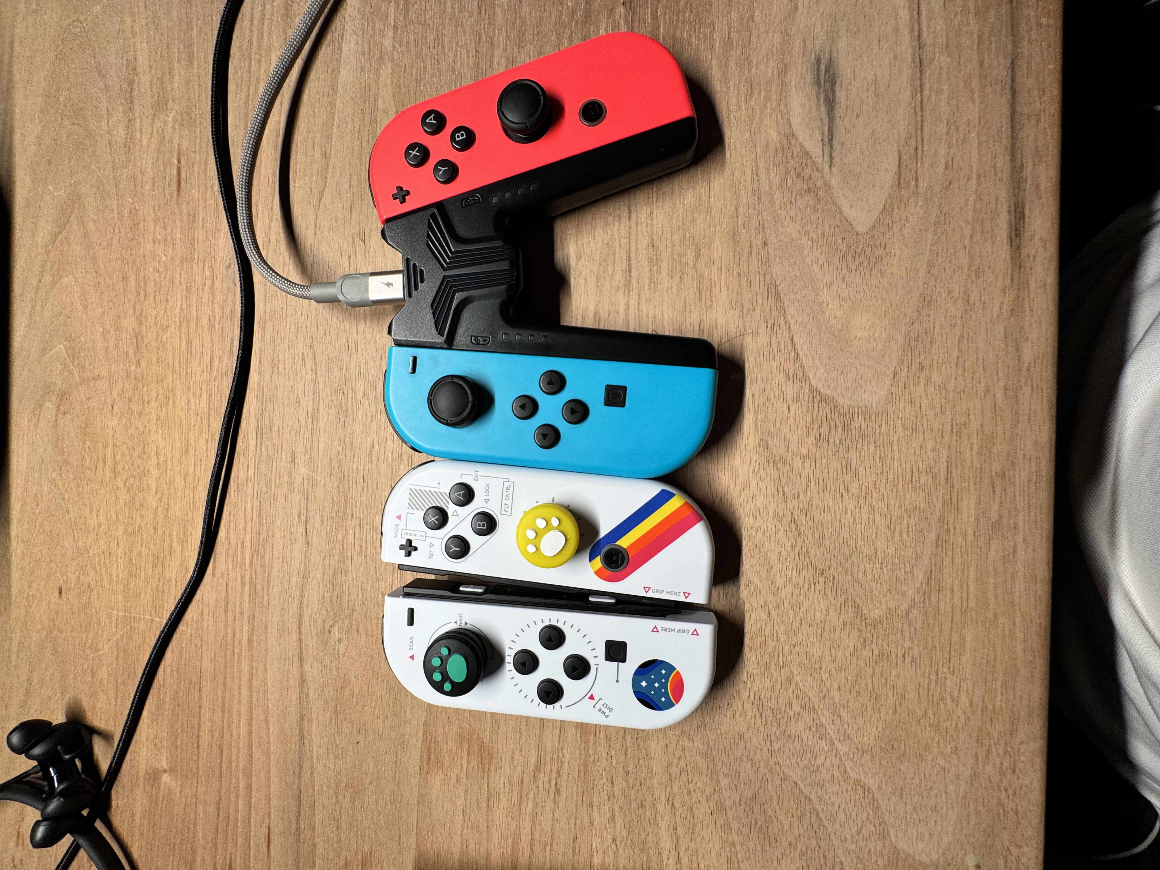 风暴妖龙通用switch2手柄支持1代joy-con适配hd体感游戏震动ns无线蓝牙左右分体霍尔摇杆健身环任天堂 【星空白】升级霍尔摇杆丨六轴陀螺仪丨体感震动 实拍图