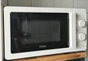 海尔（Haier）【价保618】快捷微波炉 360°转盘加热 汉玉白旋转操作 易洁内胆 家用小型 老人适用 HW-M20T1W 实拍图