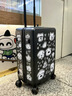 地平线8号（LEVEL8）行李箱男女密码学生登机箱20英寸旅行者系列经典PC万向轮拉杆箱黑 实拍图