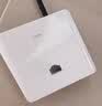 华三（H3C）AP面板全屋wifi6 1500M双频千兆商用别墅酒店POE供电AC管理 Mini AP1500L-U替代Mini A60-1500 实拍图