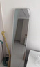 全品屋全身镜穿衣镜落地镜挂门服装店试衣壁挂镜一体简约北欧风黑165 实拍图