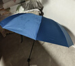 天堂伞 防紫外线晴雨伞三折 太阳伞黑胶折叠三折晴雨伞 曜石黑 实拍图