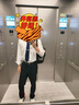 海澜之家（HLA）领带夹男士商务正装生日礼物职业简约领夹礼盒送男友 银色 均码 实拍图