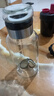 【送杯套】大容量加厚玻璃杯子便携杯茶水分离带杯套泡茶水杯 透明 1000ml吨吨桶 1只装 实拍图