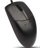 双飞燕（A4TECH）OP-520NP 大手 对称 有线鼠标 办公鼠标电脑鼠标鼠标ps2接口圆头鼠标圆孔接口  PS2圆口 黑色 有线 实拍图