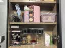 懒角落化妆品收纳盒口红置物架护肤品收纳免安装浴室桌面分层收纳架 实拍图