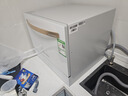 HUMANTOUCH【15套新品c2plus】慧曼宝宝洗碗机台式 台上式 台面式 家用桌面小户型免安装消毒烘干一体机c2pro 【10年台式经典】8套锅碗1次洗C2Pro白 实拍图