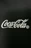 可口可乐（Coca-Cola）休闲裤男夏季运动宽松裤子卫裤直筒拖地长裤 黑色 XL(150-170斤) 实拍图