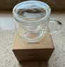 富光花茶杯透明茶杯内胆茶水分离杯办公室玻璃杯子水杯350ml 实拍图