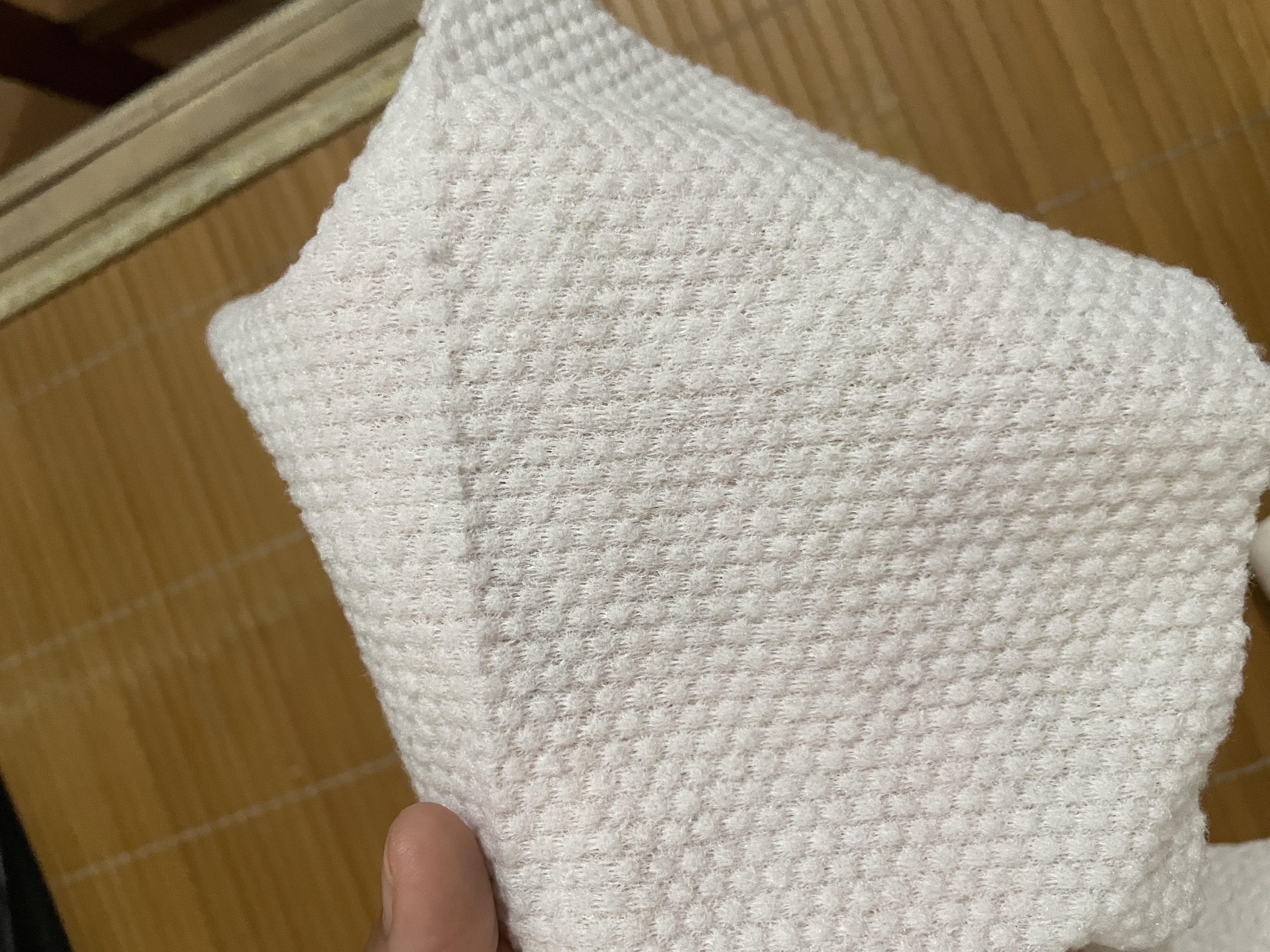 【医护级】洗脸巾450抽一次性悬挂式超大包毛巾擦脸巾棉柔巾浴巾 【珍珠纹植物纤维】1大提120抽--真的好用 实拍图