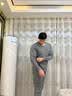 七匹狼秋衣秋裤套装男士保暖内衣男纯棉100%秋冬季打底圆领保暖内衣套装 100%纯棉全身抗菌-黑色 XL -175/100(130-150斤) 实拍图