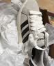 adidas 面包鞋 GRAND COURT BASE 00s休闲板鞋平底鞋男女阿迪达斯   奇迹矾土棕/黑色/汉玉白   43 实拍图