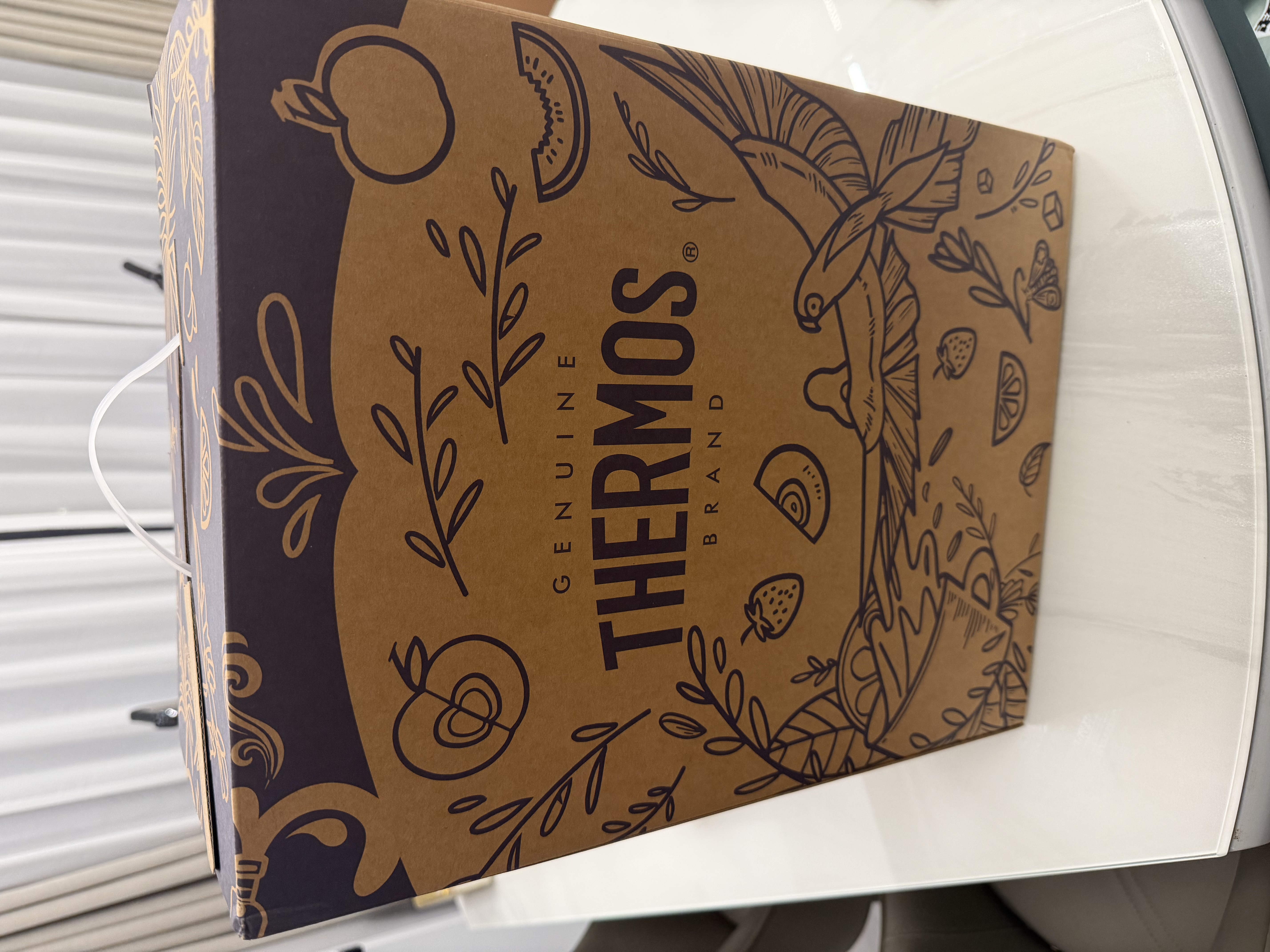 膳魔师（THERMOS）原汁机榨汁机汁渣分离家用全自动小型新款便携式德国大口径水果蔬菜破壁辅食粉碎鲜榨料理机榨汁杯 【全网热销10万+】99%纯汁率-象牙白 实拍图