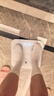 Keep哑铃女士健身家用彩色浸塑环保手铃亚铃全身塑形紫灰色3kg*2 实拍图