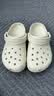卡骆驰（CROCS）经典洞洞鞋新款送女友礼物10001 2Y2象牙白 37-38 实拍图