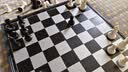 友邦（UB） 国际象棋磁性折叠便携成人儿童学生教学露营用棋4812B-C(大号) 实拍图