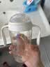 bebebus直饮吸管奶瓶1-3岁吸管杯儿童牛奶杯ppsu仿母乳防呛偏心奶嘴300ml 实拍图