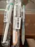 uni三菱【热门商品】uni-ball UMN-138按动黑色中性笔0.38mm黑笔签字笔商务学生水性笔套装 5支 实拍图
